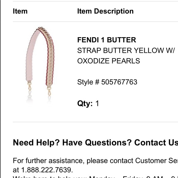 FENDI PURSE STRAP!! - Picture 6 of 6